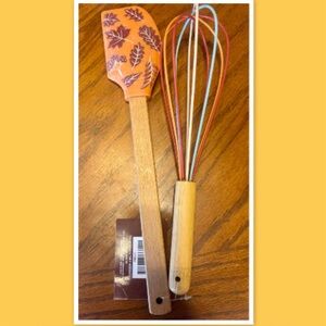 Fall Silicone Spatula and Whisk Set